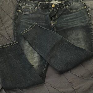 Maurices Dark Wash Straight Leg Jeans